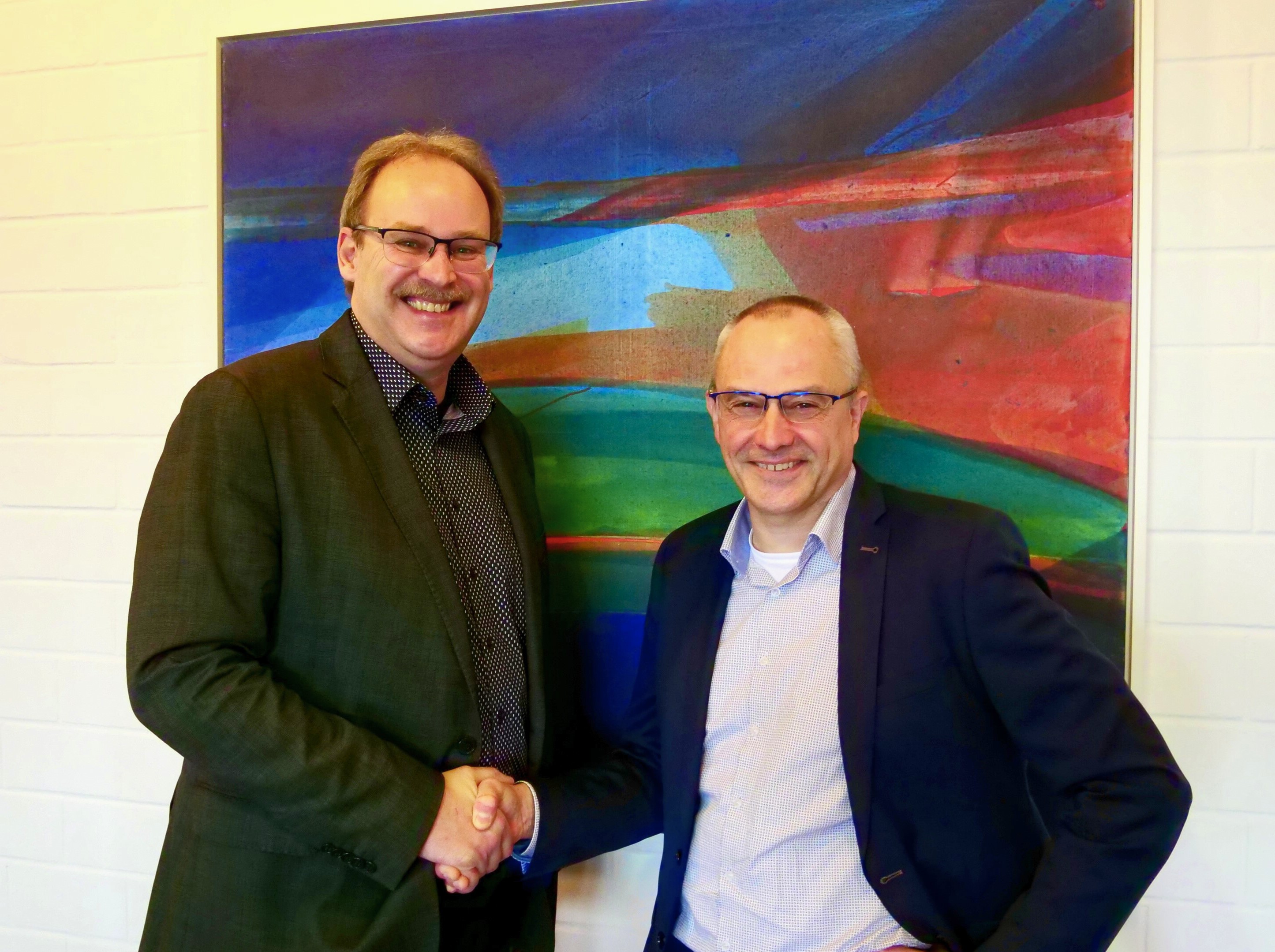 Frank Neumeister (li), Matthias Hoelle