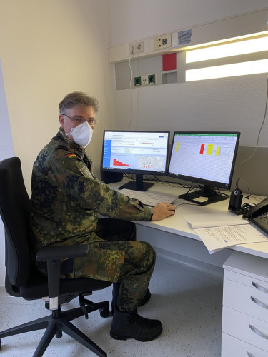 NELA Mitarbeiter bei Corona Helfende Hände