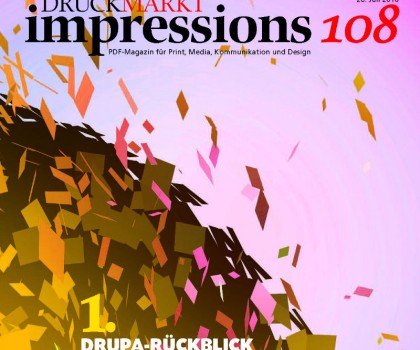 Druckmarkt impressions Ausgabe 108