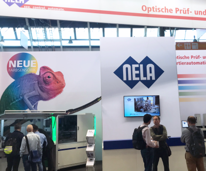 NELA Messestand auf der Control 2022