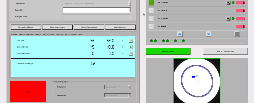 VisionCheck Interface